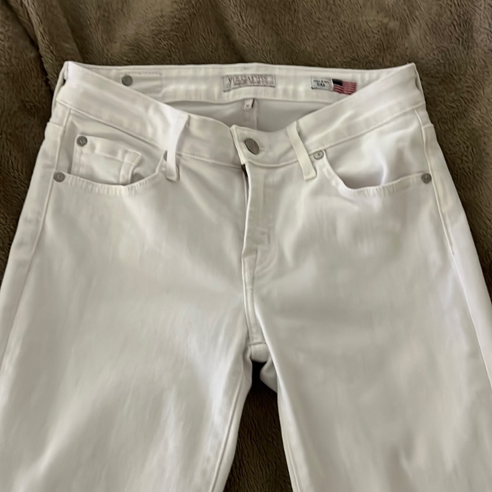 Classic white jeans in excellent condition.